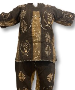 ENSEMBLE BOUBOU EN TISSU BOGOLAN Koyate Taille M/L