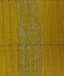 Bande de tissu de 16 cm de large Tissée à la main par des tisserands nigérians (Nigéria) Coton/ fibres Mélangées Etoffe très souple et épaisse A assembler pour la confection de toutes vos tenues