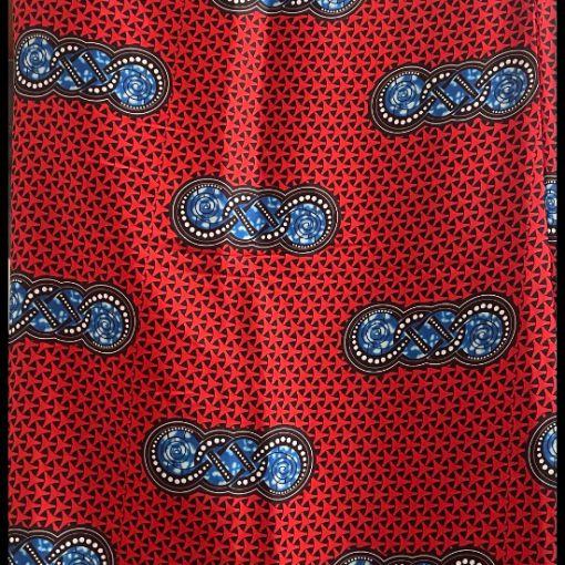 Satin/Soie en motif du tissu wax MOFEYISADE