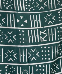 Satin/Soie en motif du tissu wax MOTALIE
