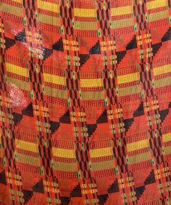 MOUSSELINE en motif du tissu wax imprimé FEMI