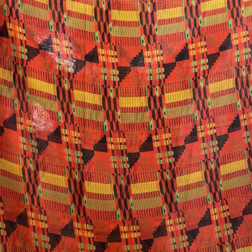 MOUSSELINE en motif du tissu wax imprimé FEMI