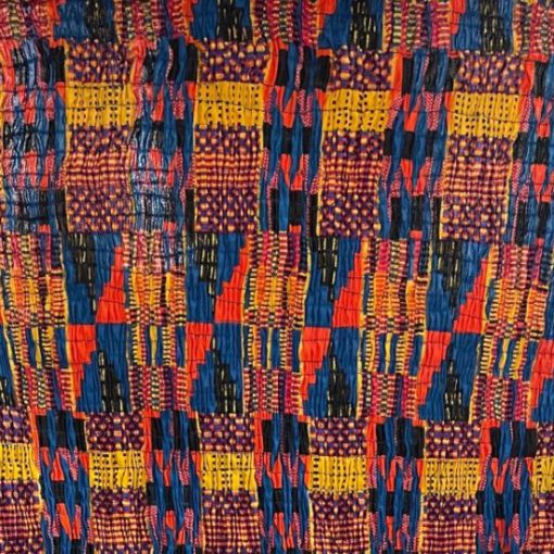 TISSU WAX PLISSE  ARTISANALEMENT   AKOUA – Image 2