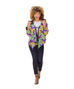 VESTE /GILET EN WAX MADJENEBA