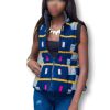 VESTE/GILET /DOUDOUNE REVERSIBLE SANS MANCHE AHOU