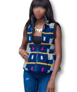 VESTE/GILET /DOUDOUNE REVERSIBLE SANS MANCHE AHOU
