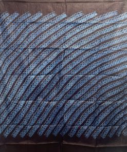 tissu indigo artisanal INIOLOWU