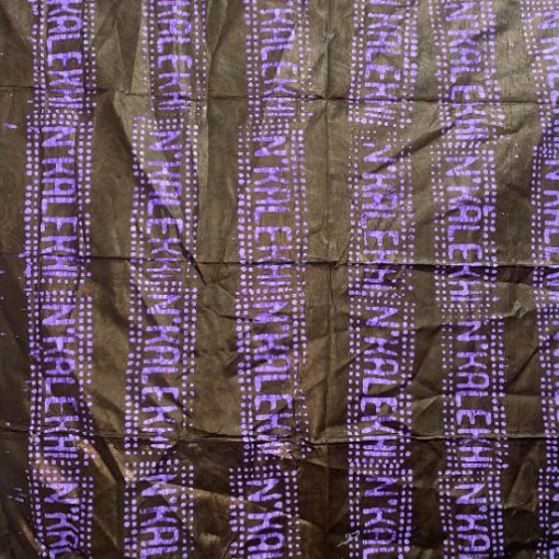 tissu indigo artisanal Niare