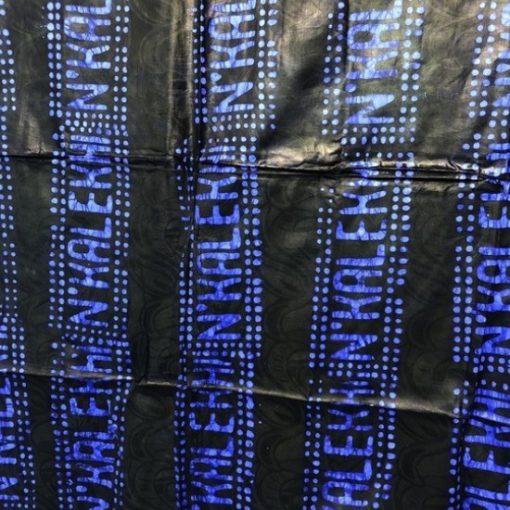 tissu indigo artisanal Mariama