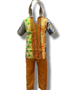 Ensemble boubou wax Ayomi
