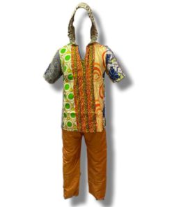 Ensemble boubou wax Ayomi