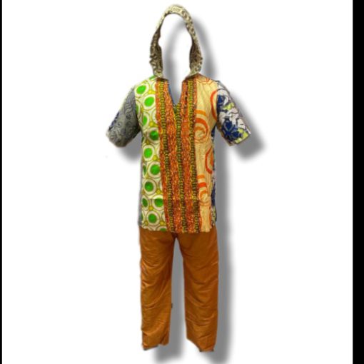Ensemble boubou wax Ayomi