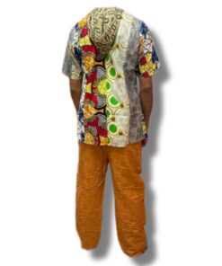 Ensemble boubou wax Ayomi