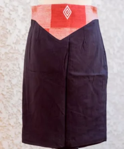 JUPE TAILLE HAUTE DROITE : DORA