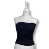 BUSTIER EN TISSU BAZIN PLISSE ARTISANALEMENT DALIA