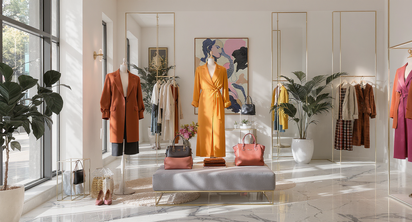 Ensemble féminin élégant mettant en avant les tendances de Maison Beaurepaire