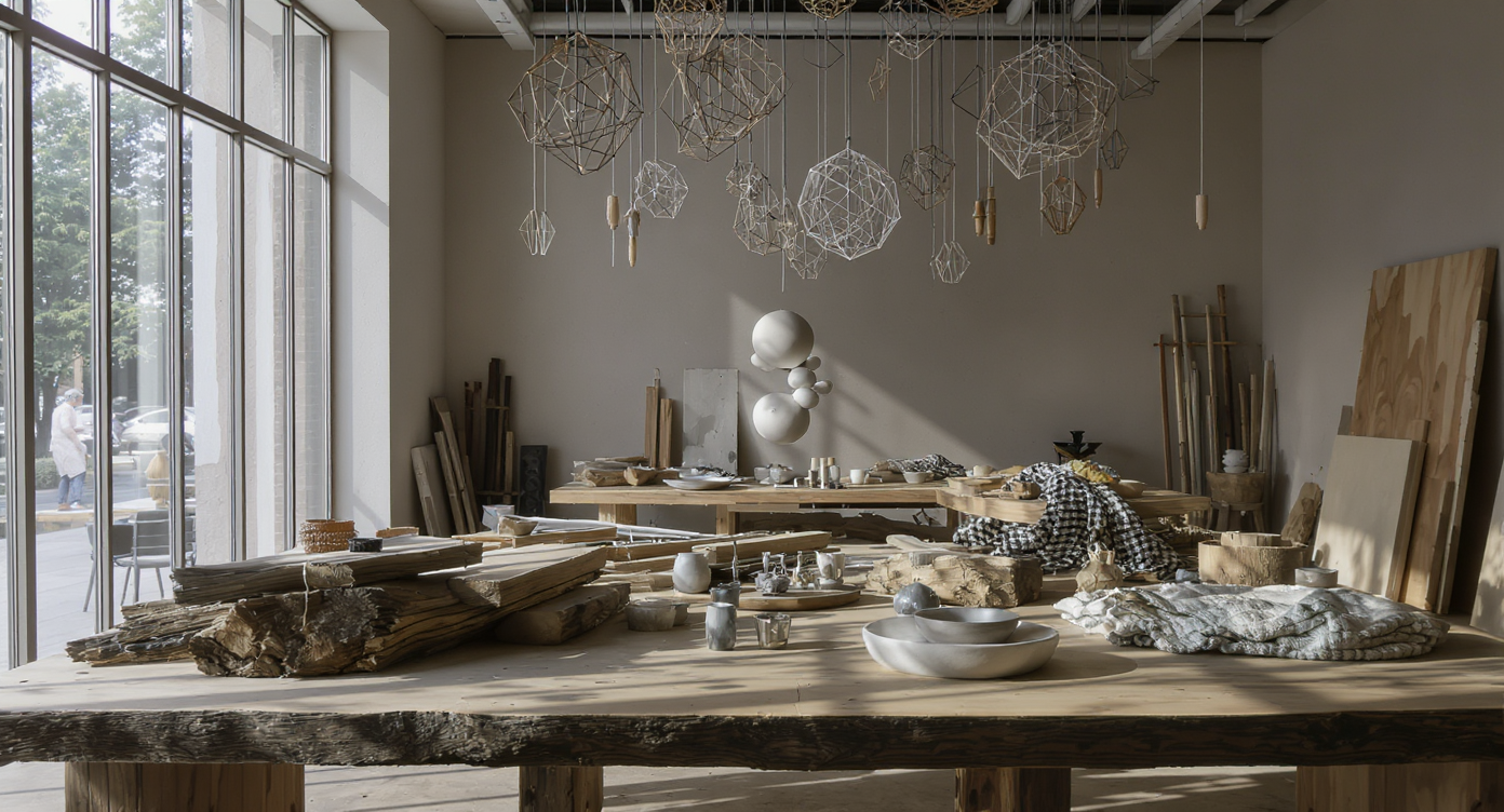 Sculptures en taille XL représentant l'art de Maison Beaurepaire