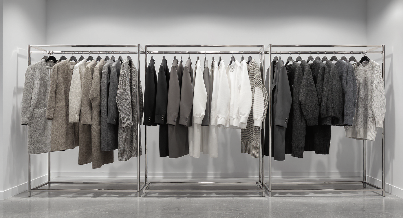 Vêtements taille L XL avec guide d'achat et différences visibles