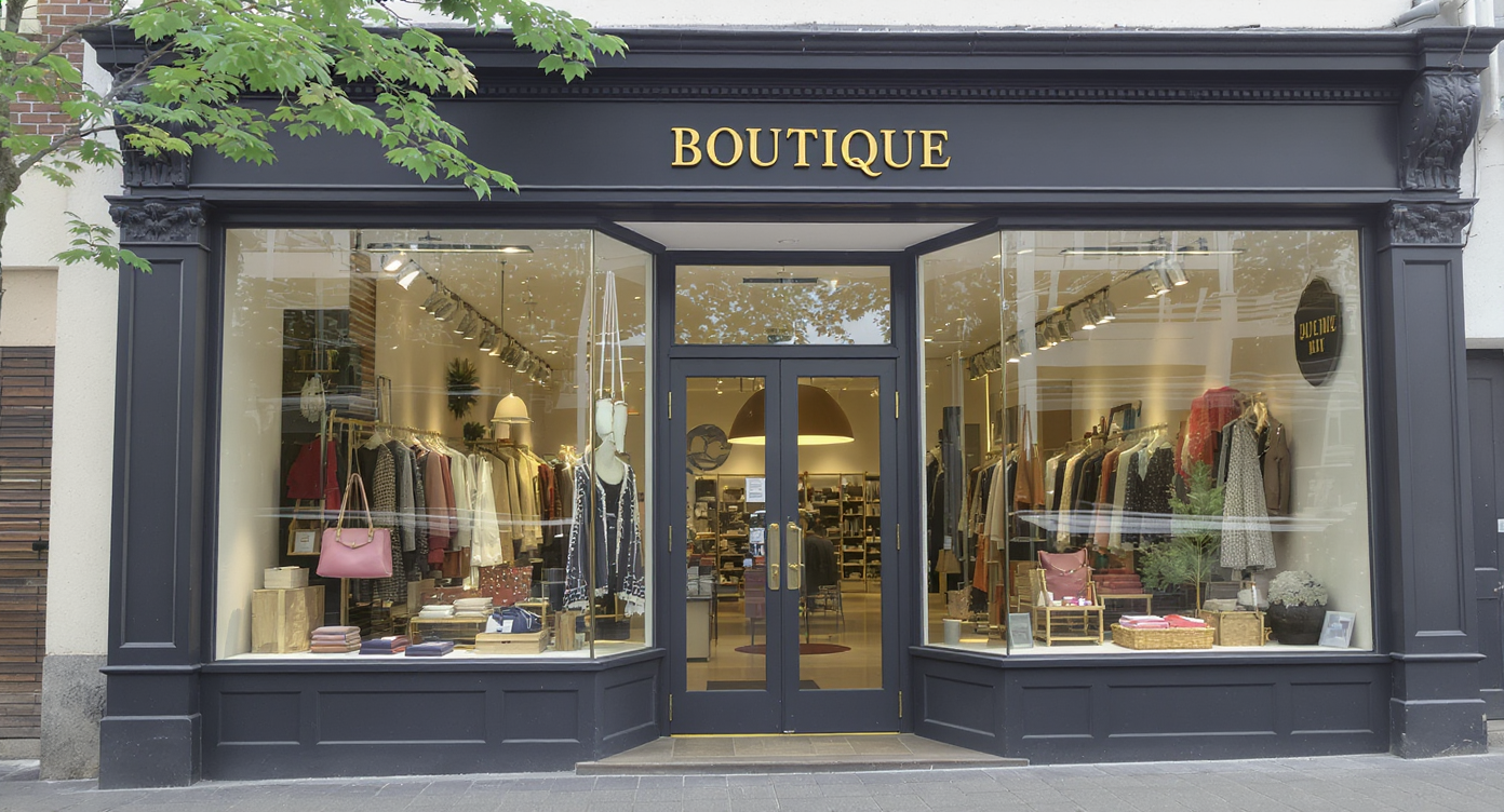 Vêtements femme taille xl affichés sur un mannequin élégant