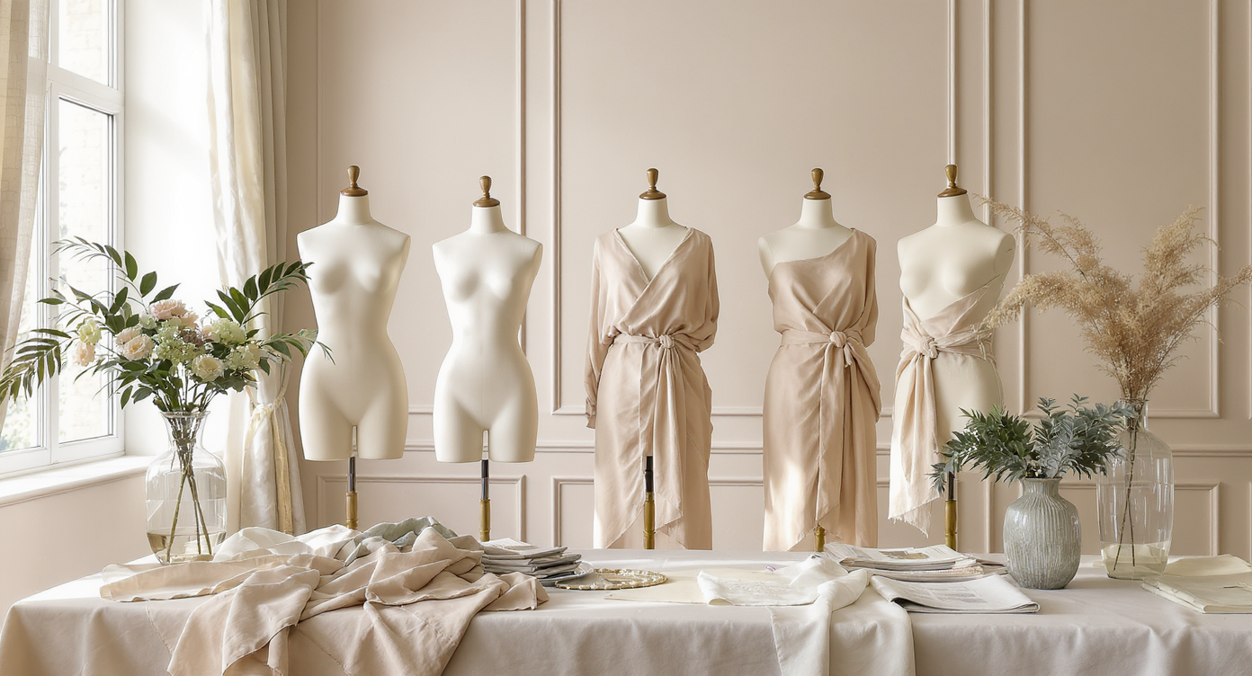 Vêtements femme élégants et créations uniques de Maison Beaurepaire