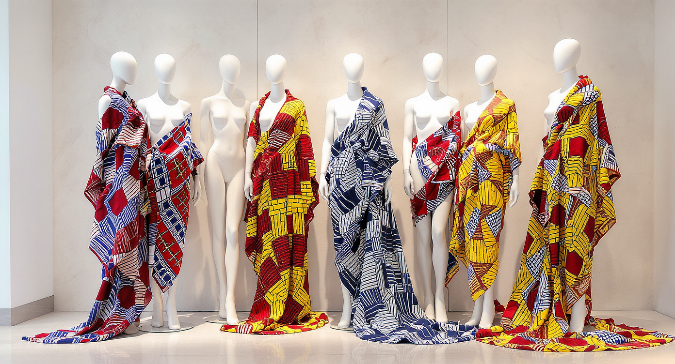 Vêtements femme mode africaine wax élégante chez Beaurepaire