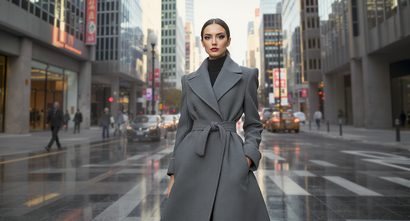 Manteaux femme élégants avec styles traditionnels et modernes