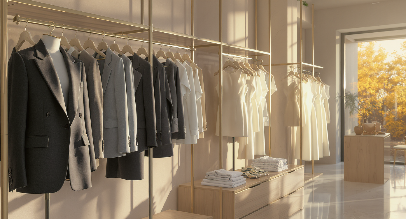 Vêtements modernes pour femmes élégantes dans un style maison cl