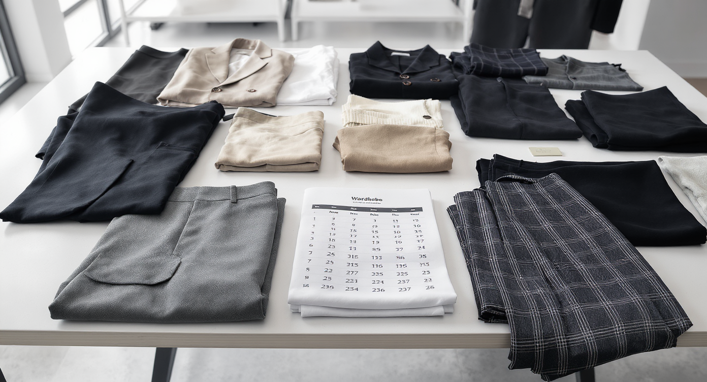 Vêtements pour taille 5 avec conseils de correspondance professionnels