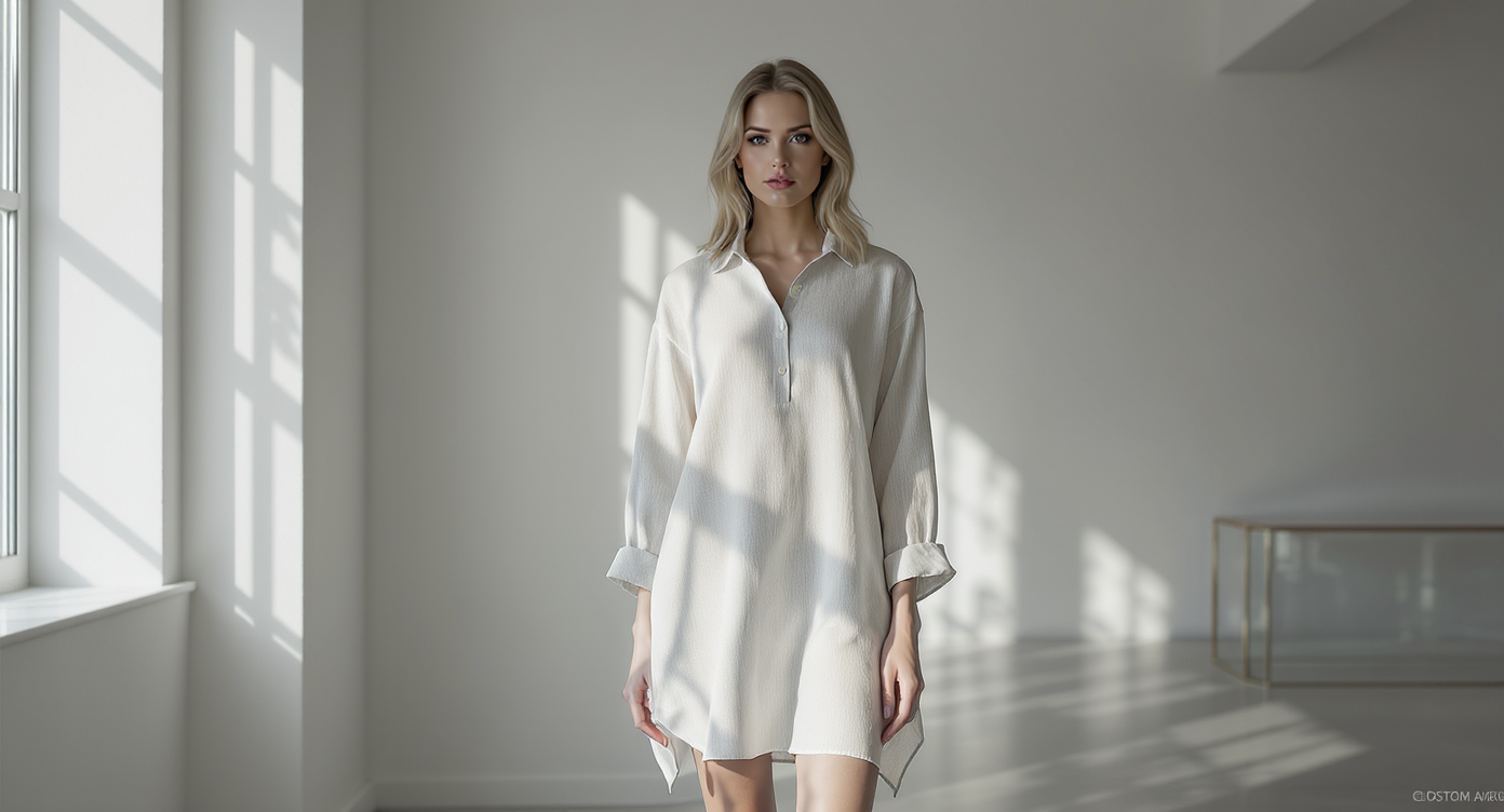 Tunique pour femme personnalisée avec détails élégants et modernes