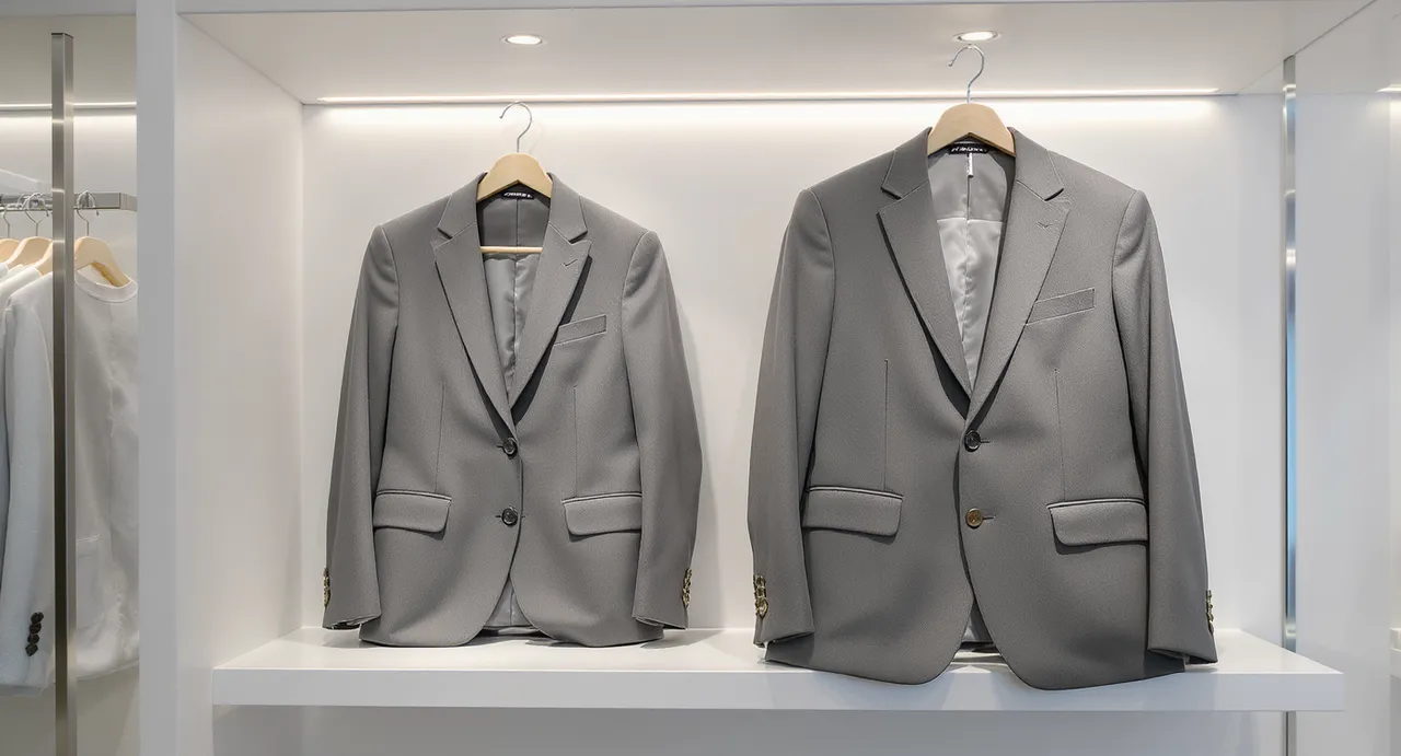 Vêtements en tailles L et XL comparés pour choix adapté