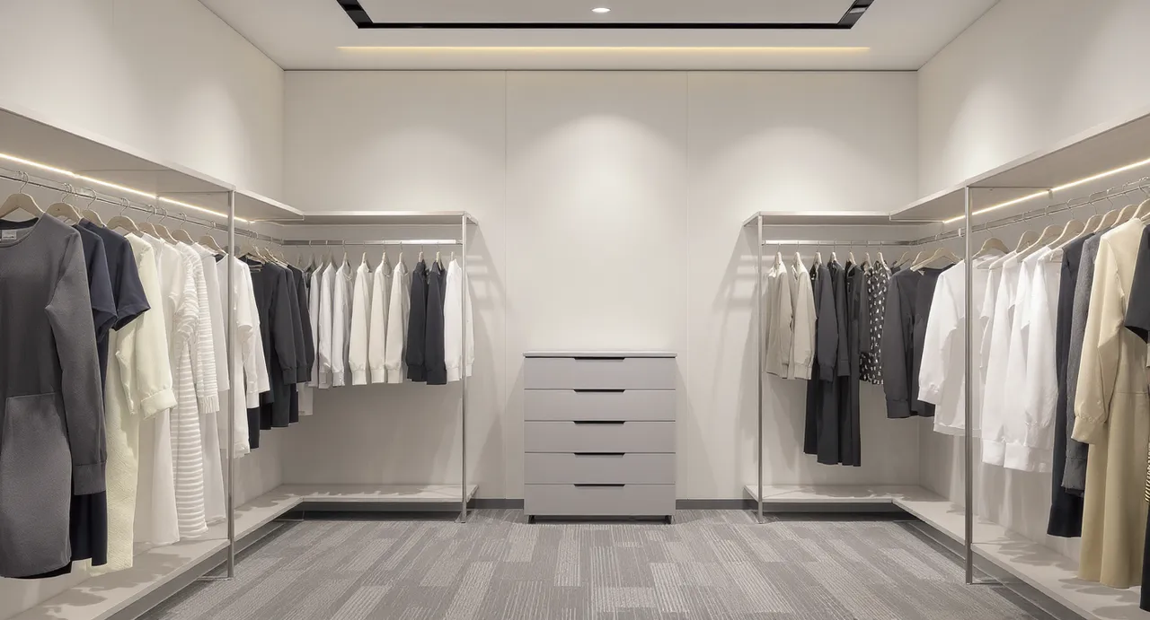 Vêtements de différentes tailles sur mannequin pour conseils de choix