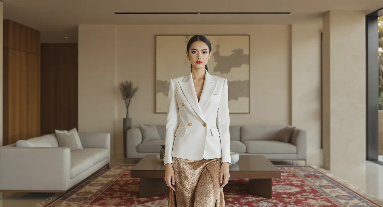 Vêtements pour femme alliant tradition et modernité élégante