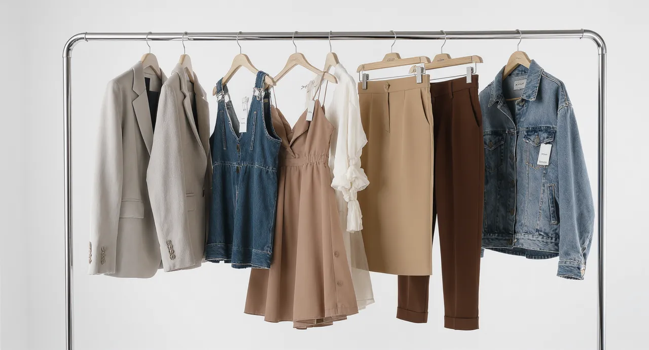 Tableaux de tailles de vêtements avec mesures et correspondances