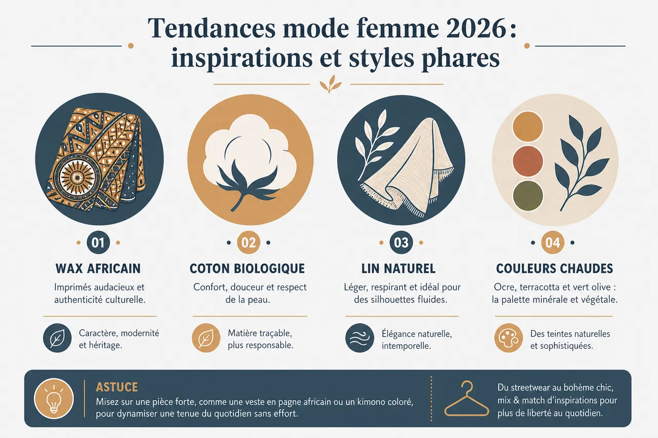 Guide des indispensables mode pour femme en 2026 , Tendances mode femme 2026 : inspirations et styles phares