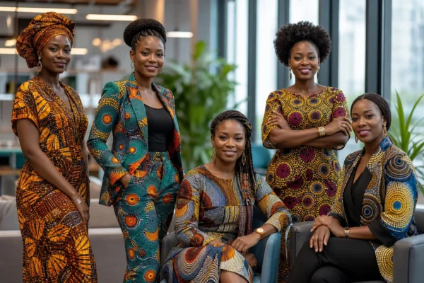 Tissus africains élégants pour mode responsable et artisanat local