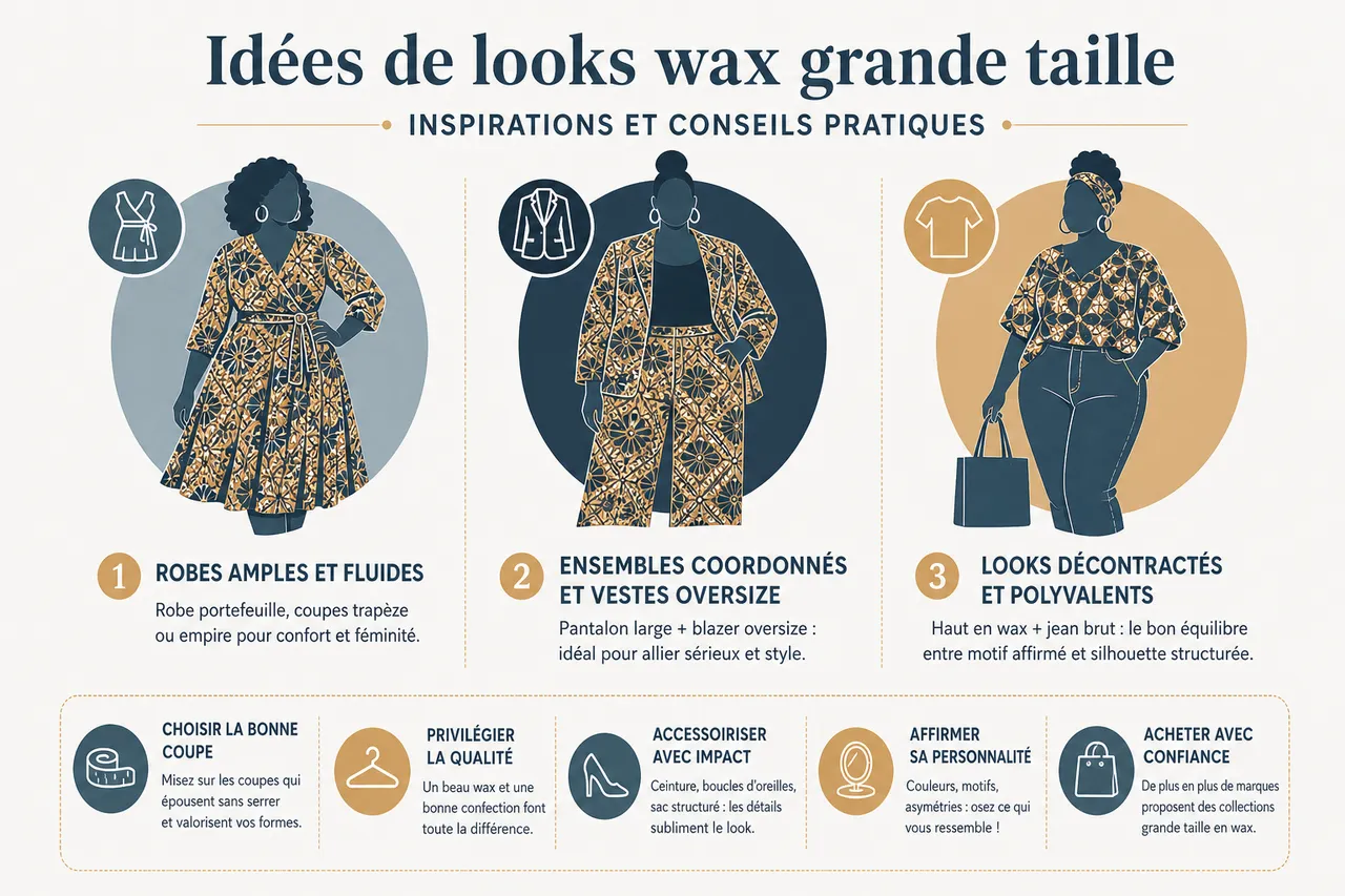 Idées de looks en wax pour femmes grande taille: sortir des codes classiques , Idées de looks wax grande taille: inspirations et conseils pratiques