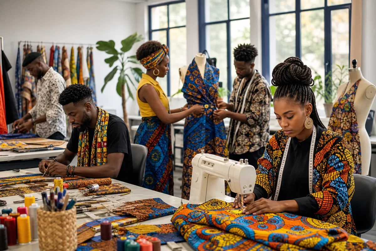 Atelier de mode alliant tradition artisanale et design moderne
