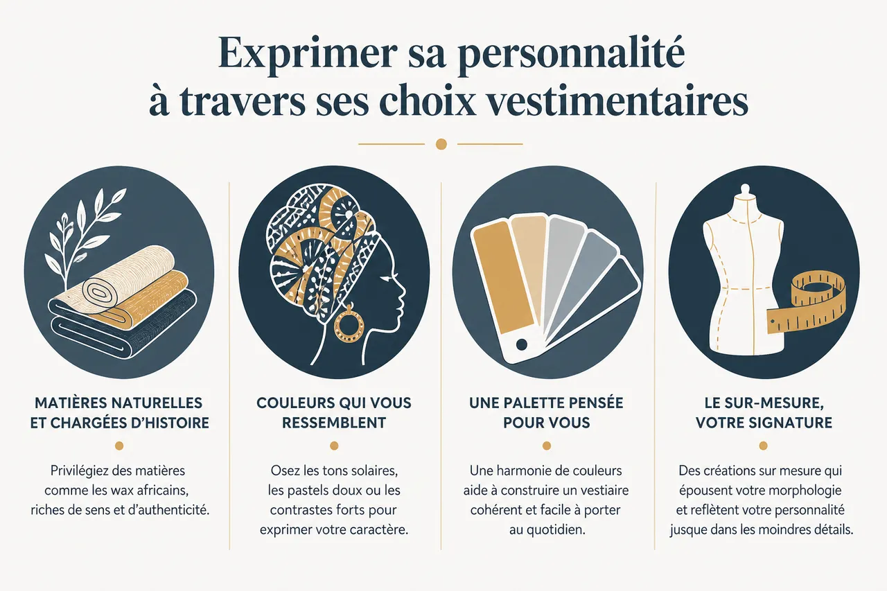 Mode et style féminin: 5 clés pour affirmer votre personnalité à travers vos tenues , Exprimer sa personnalité à travers ses choix vestimentaires