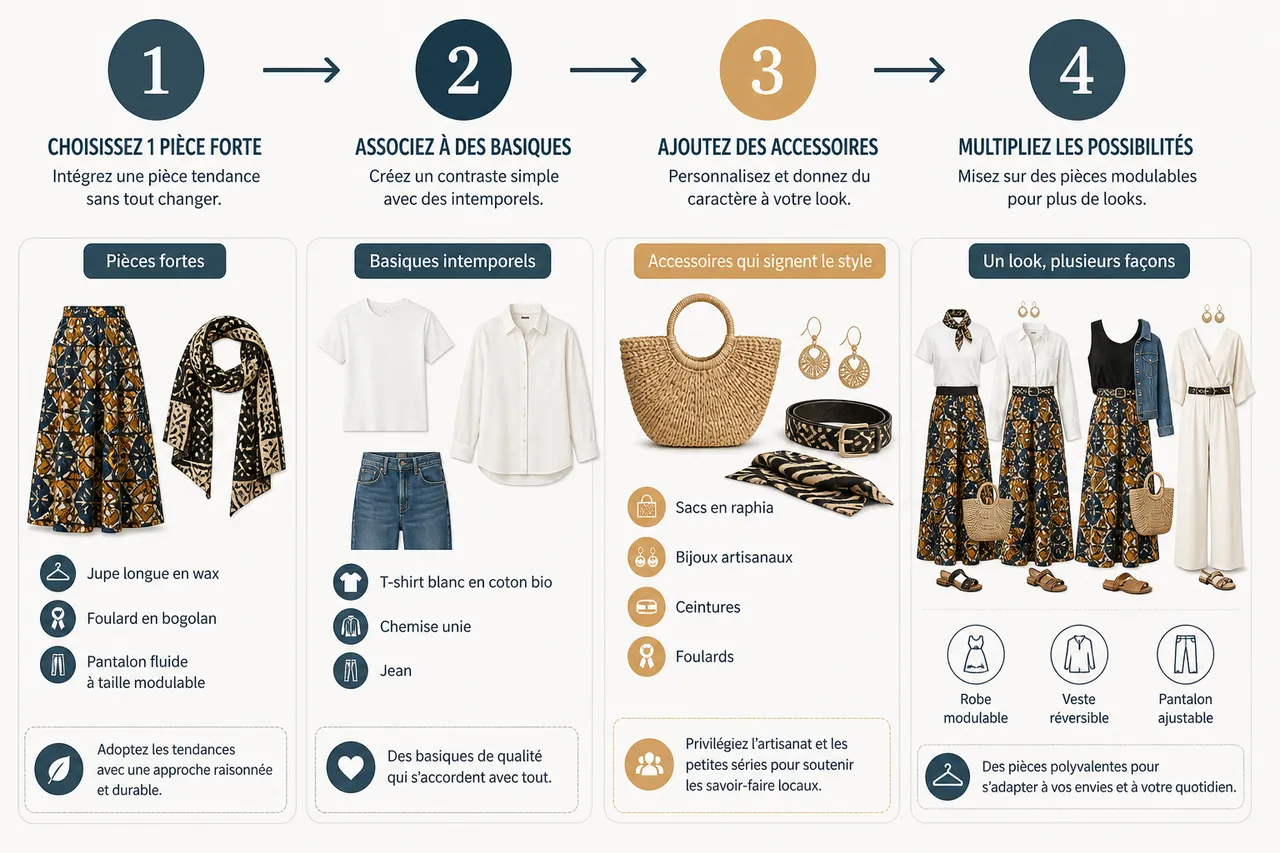 Mode femme en 2026, les grandes évolutions et ce qu’elles changent dans votre garde-robe , Comment adopter les tendances: conseils pratiques et inspirations
