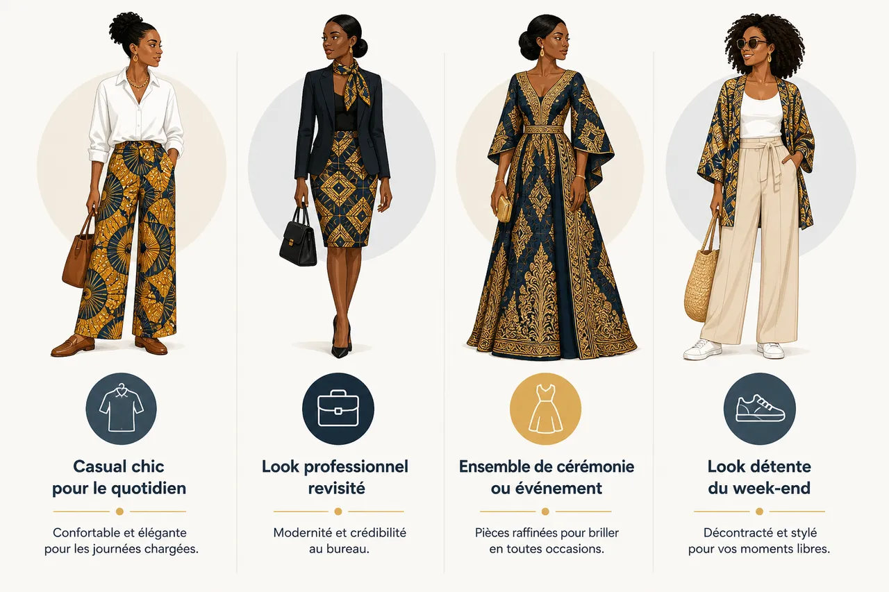 Tenue femme complète, 7 combinaisons prêtes à porter pour ne plus hésiter devant votre armoire , 7 idées de tenues féminines prêtes à porter pour toutes les occasions