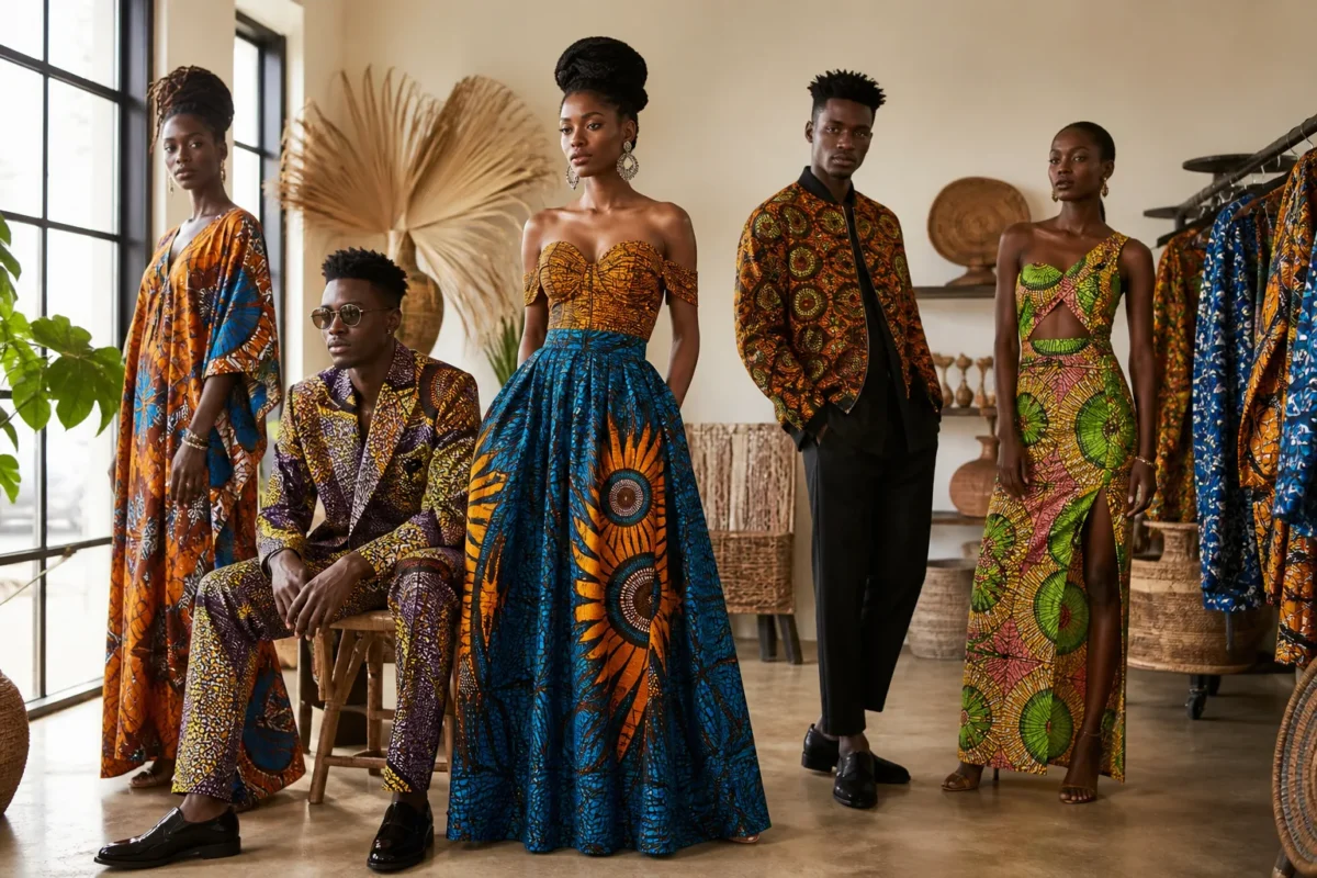 Vêtements boho chic et wax africain en style moderne 2026