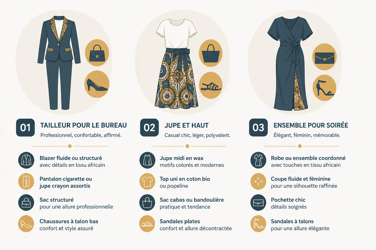 Ensemble femme: 5 façons de composer des tenues cohérentes sans se tromper , Idées d’ensembles femme selon les occasions