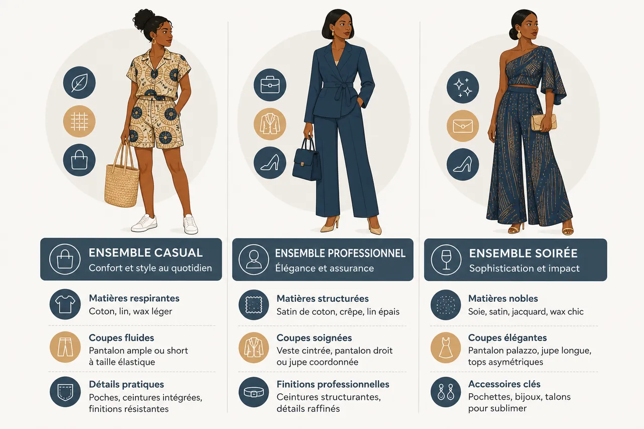 Ensemble femme: 5 façons de composer des tenues cohérentes sans se tromper , Idées d’ensembles femme pour chaque occasion