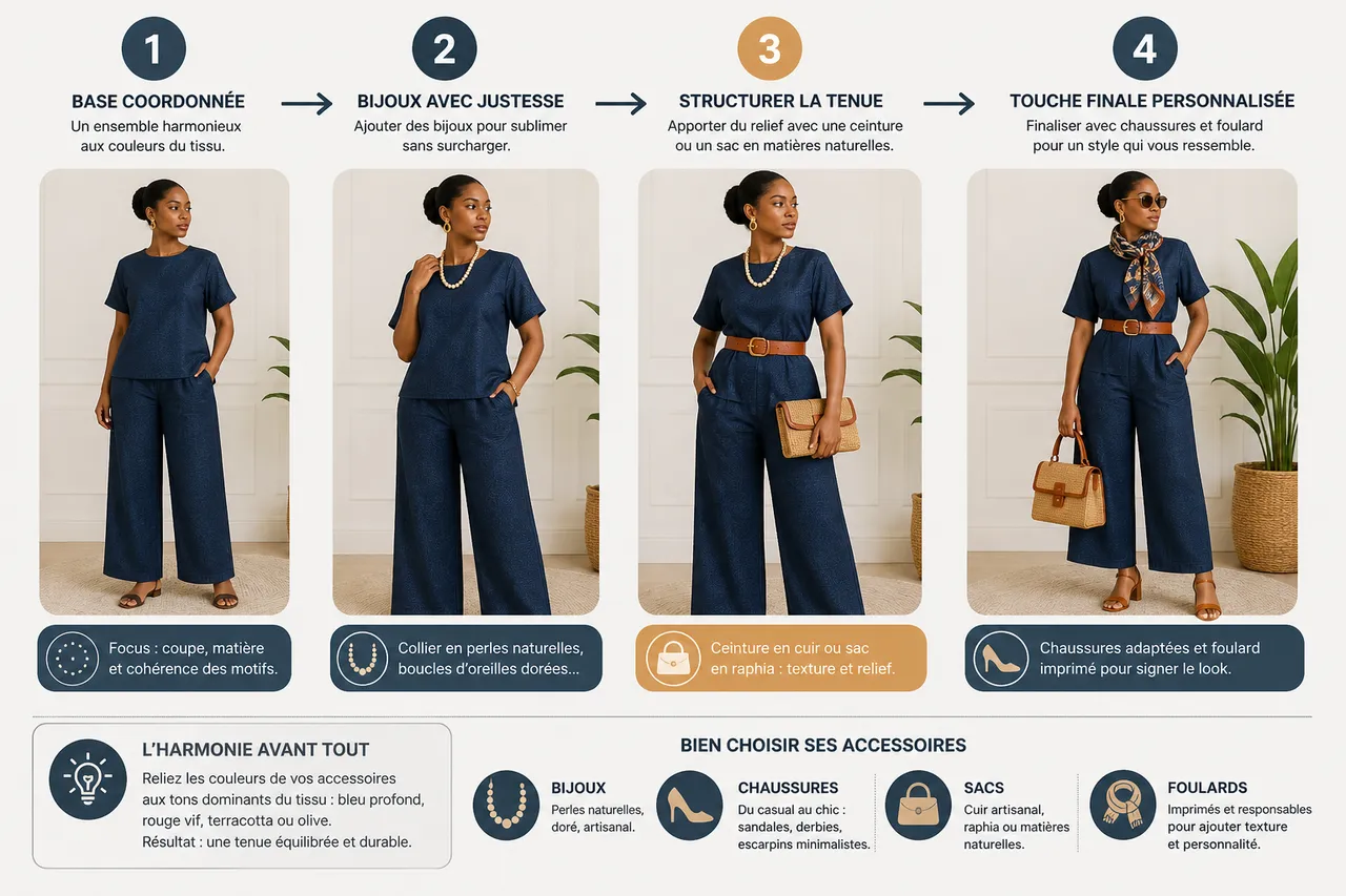 Ensemble femme: 5 façons de composer des tenues cohérentes sans se tromper , Accessoires et finitions: sublimer son ensemble femme