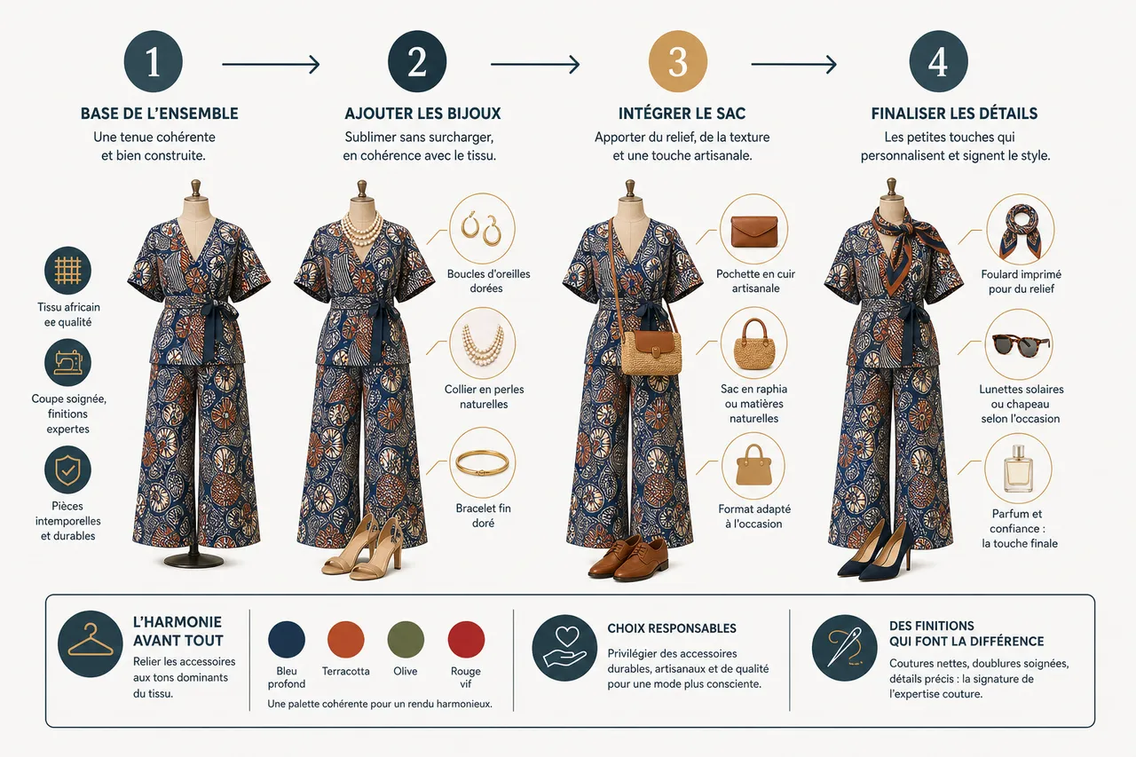 Ensemble femme: 5 façons de composer des tenues cohérentes sans se tromper , Accessoires et finitions: sublimer son ensemble femme